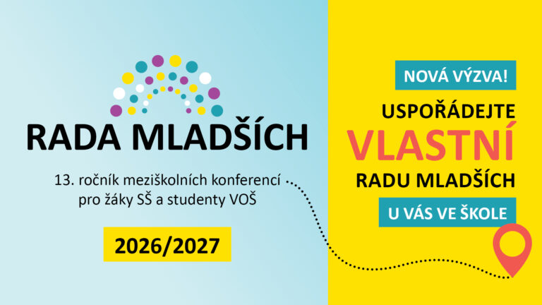 Uspořádejte letos vlastní RADU MLADŠÍCH!